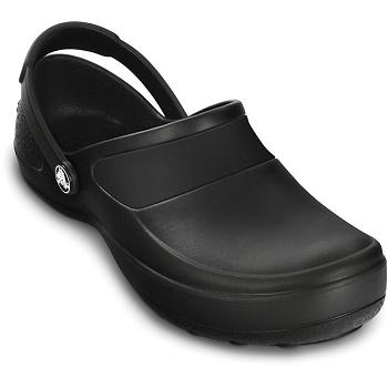 Crocs Mercy Work Clog Cierne - Damske Dreváky